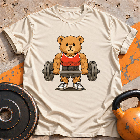 Teddy Bear Lifting Gym T-Shirt