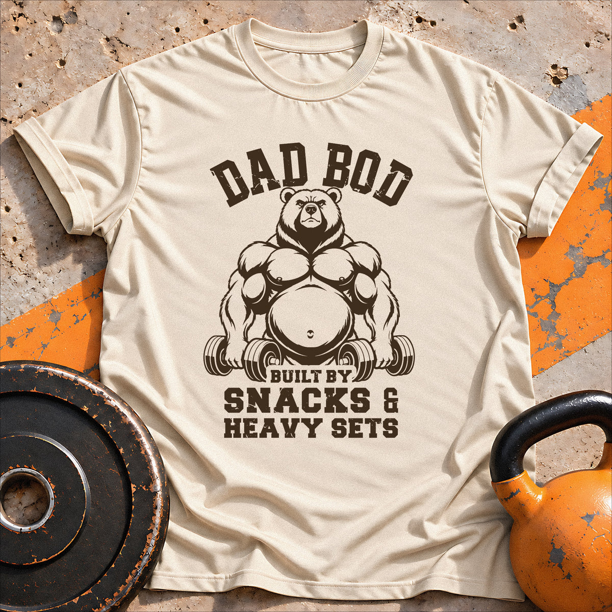 Dad Bod Bear T-shirt