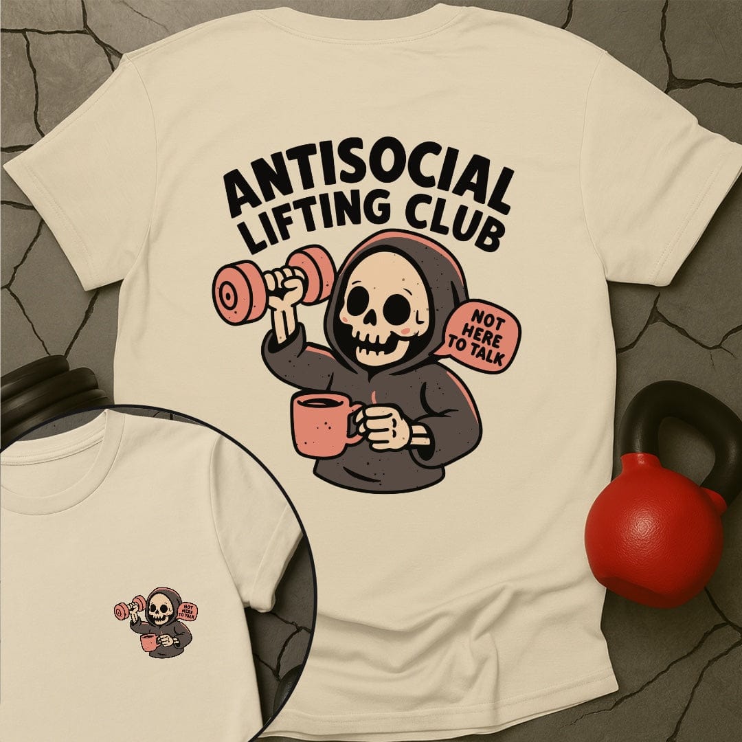 Antisocial Lifting Club Gym T-Shirt