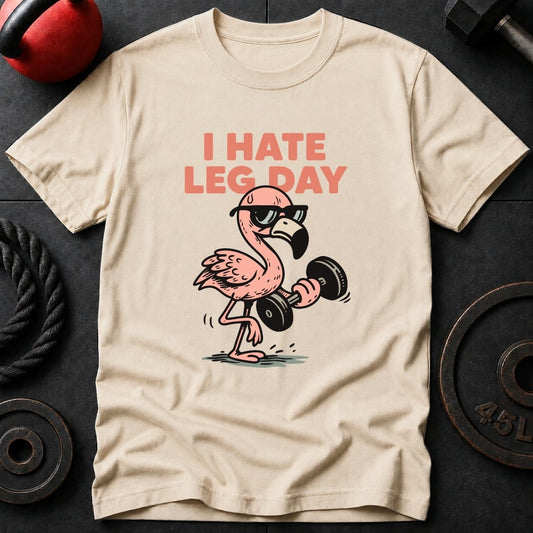 I Hate Leg Day Gym T-Shirt