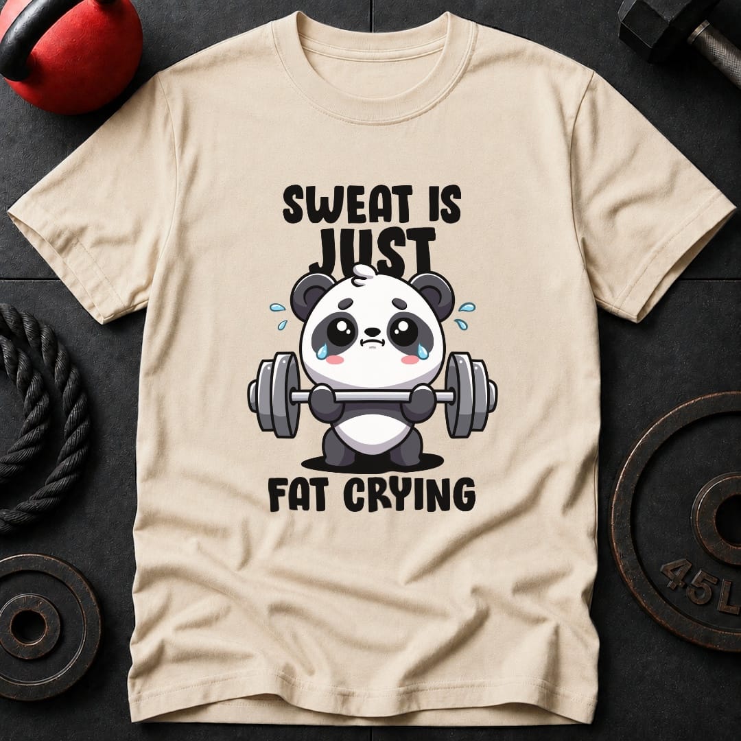 Sweat Is Just Fat Crying T-Shirt