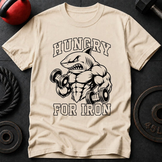 Hungry For Iron Shark T-shirt