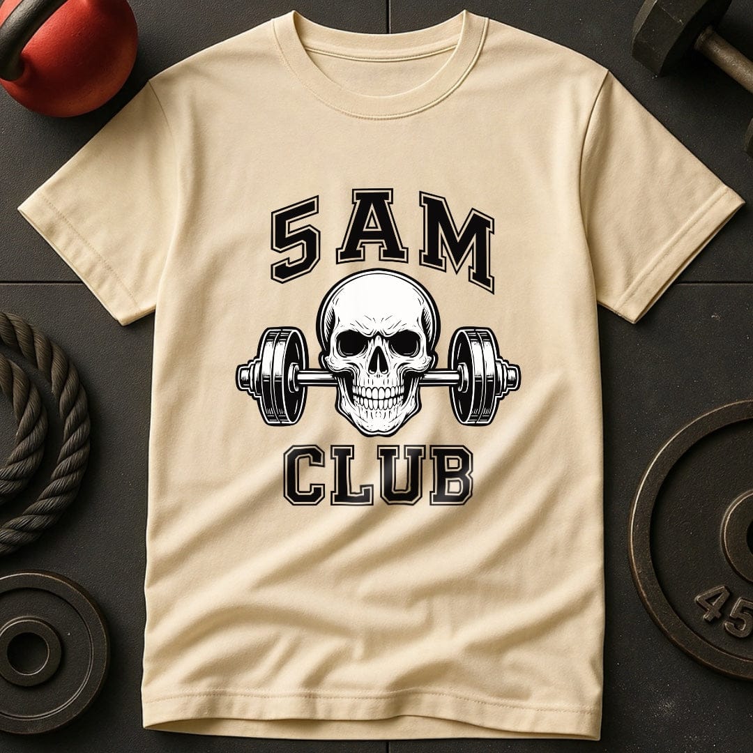 5 AM Club Skull Gym T-Shirt