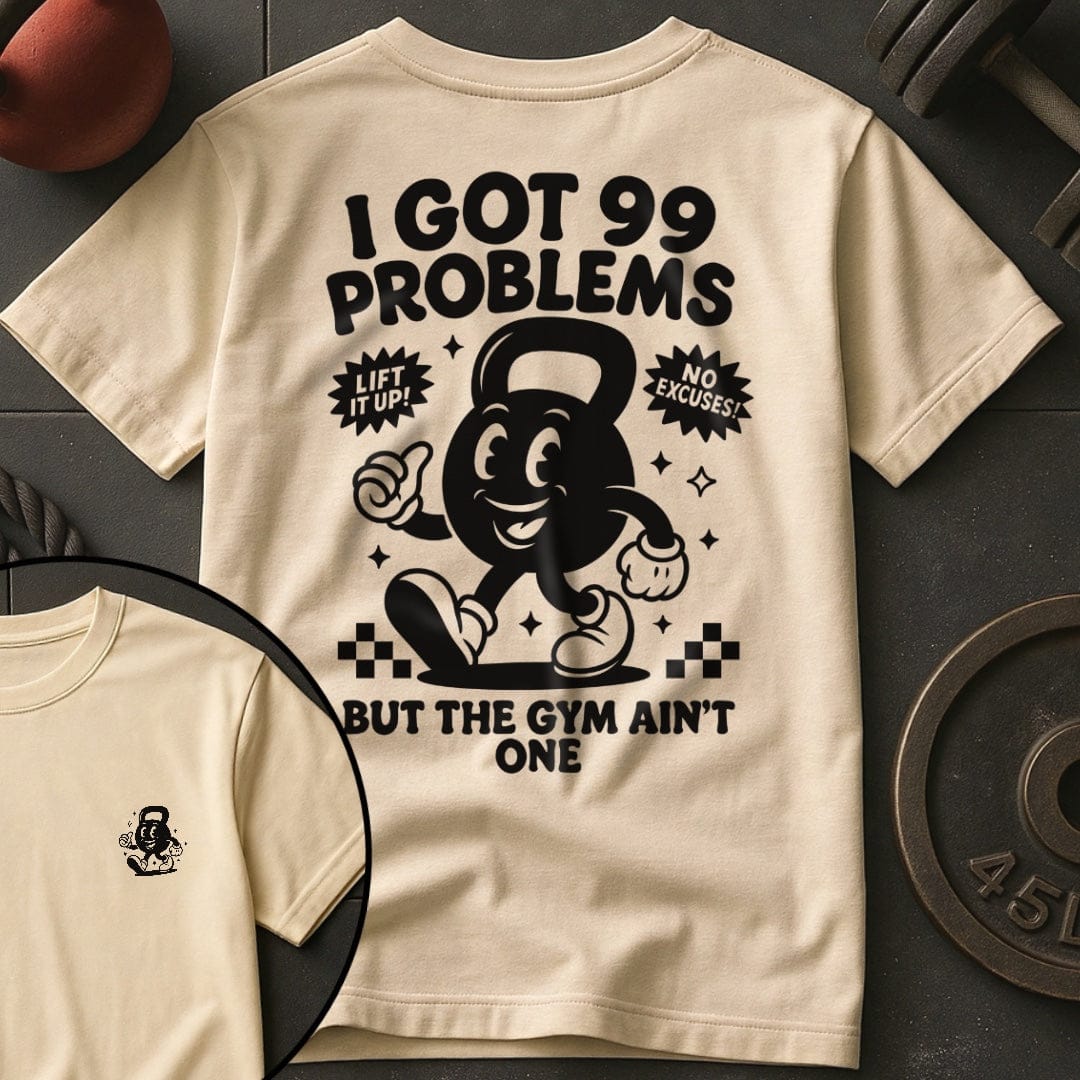I Got 99 Problems But The Gym Ain't One Retro Gym T-Shirt