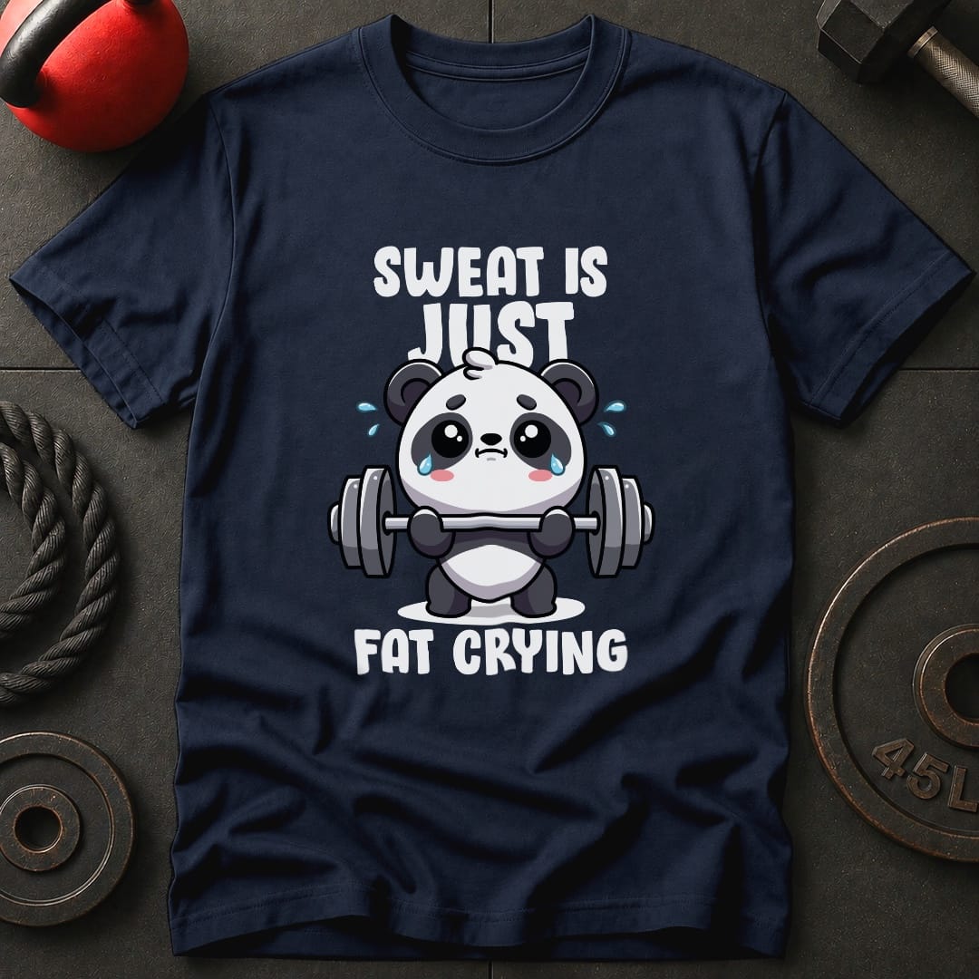 Sweat Is Just Fat Crying T-Shirt