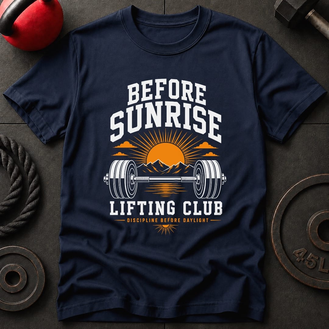 Before Sunrise Lifting Club T-shirt