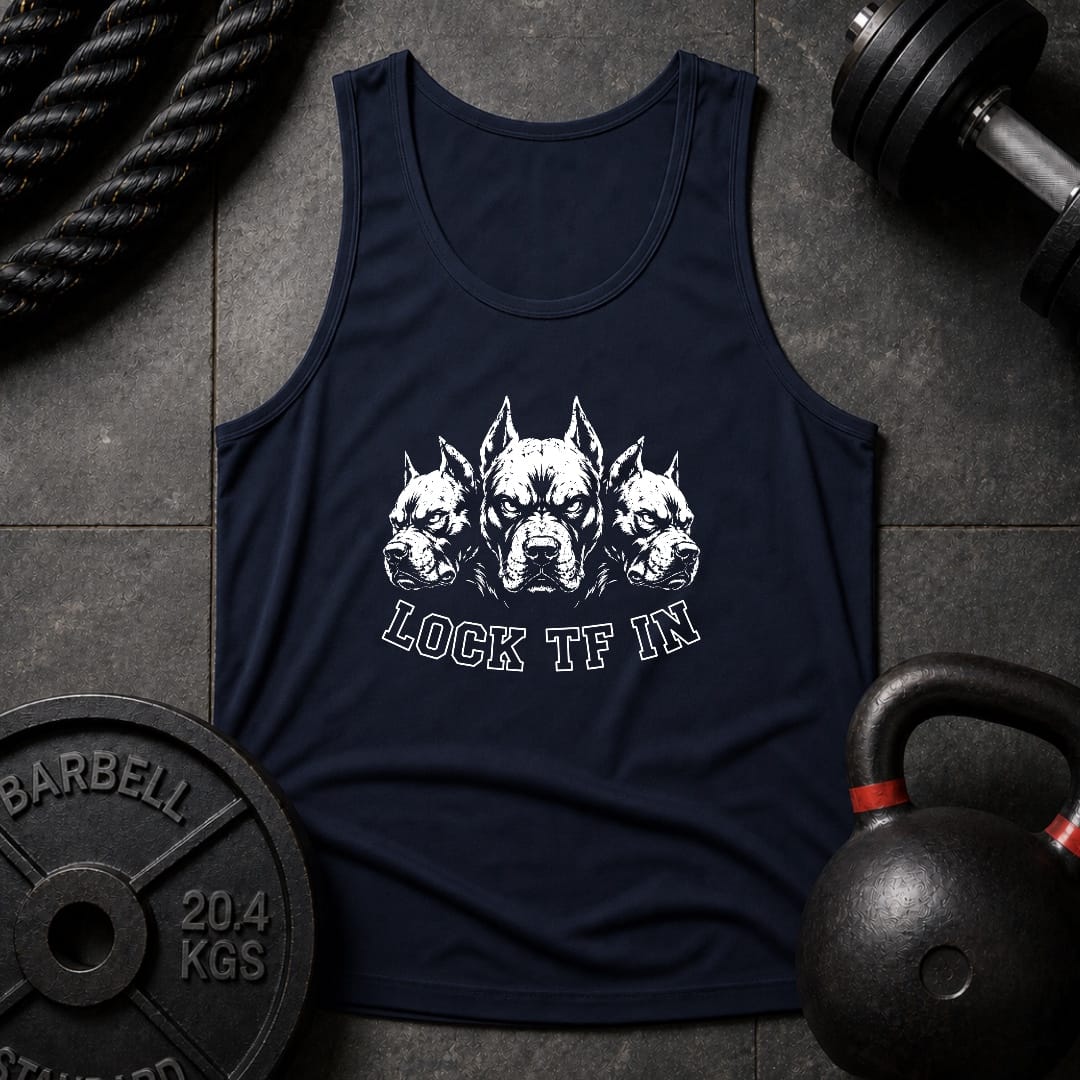 Cerberus Lock TF In Unisex Tank