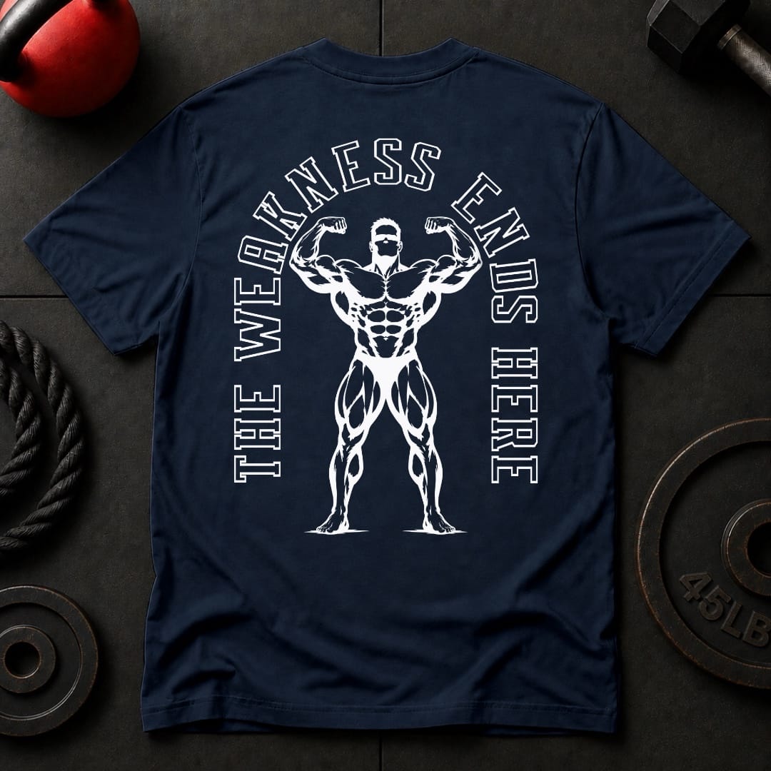 The Weakness Ends Here T-shirt