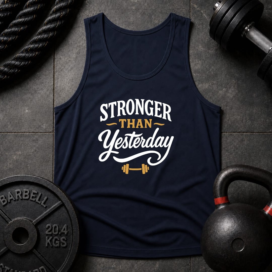 Stronger Than Yesterday Unisex Tank