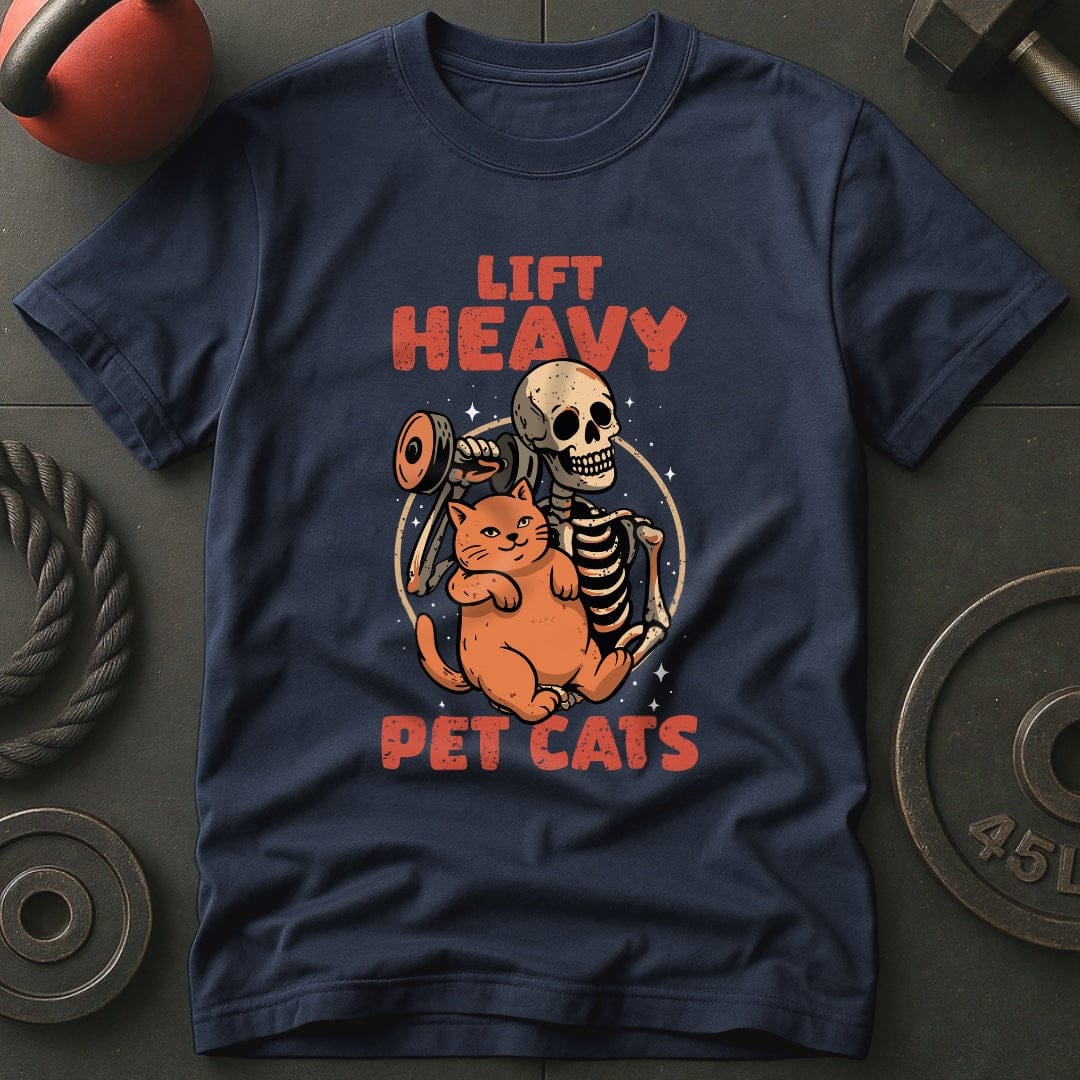 Lift Heavy Pet Cats T-Shirt