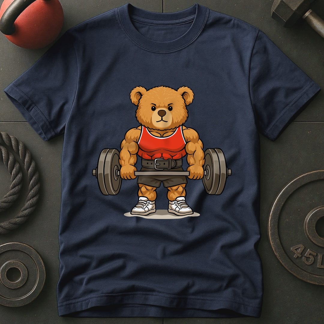 Teddy Bear Lifting Gym T-Shirt
