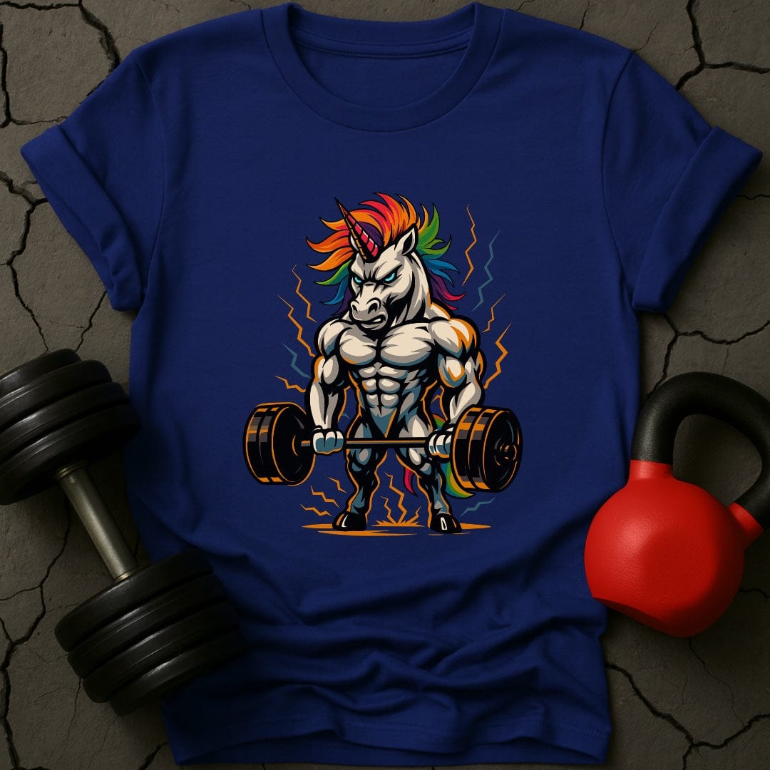 Weightlifting Gym Unicorn T-Shirt