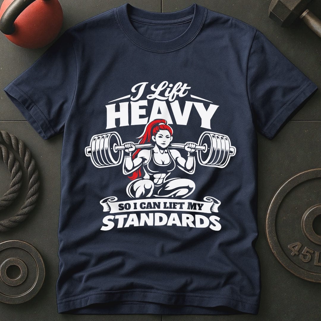 I Lift Heavy So I Can T-shirt