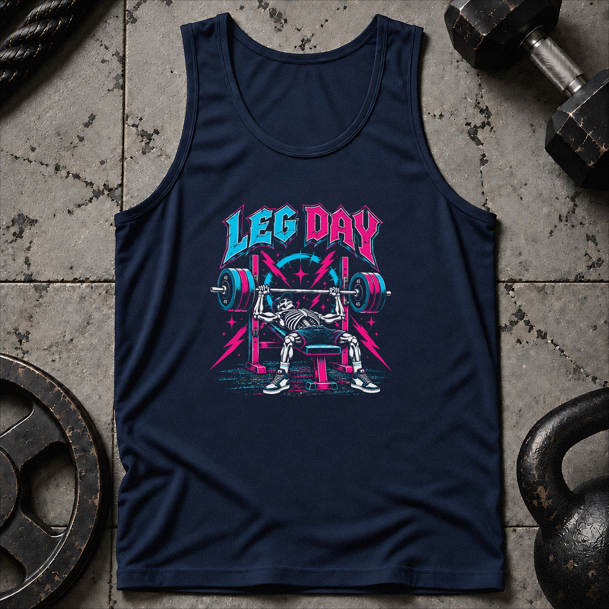 Leg Day Logic Unisex Tank