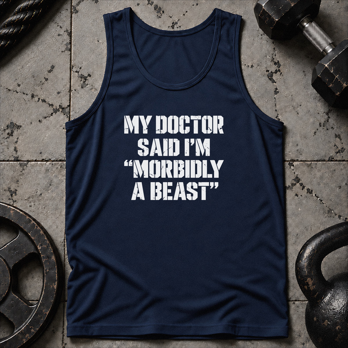 Morbidly A Beast Unisex Tank