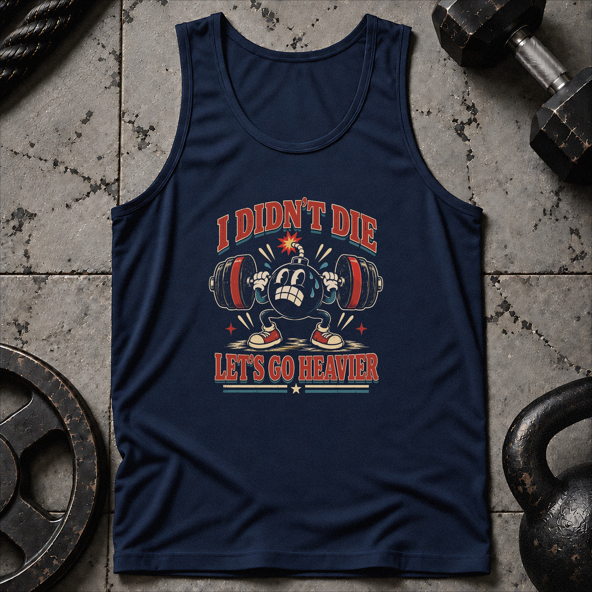 Let’s Go Heavier Unisex Tank