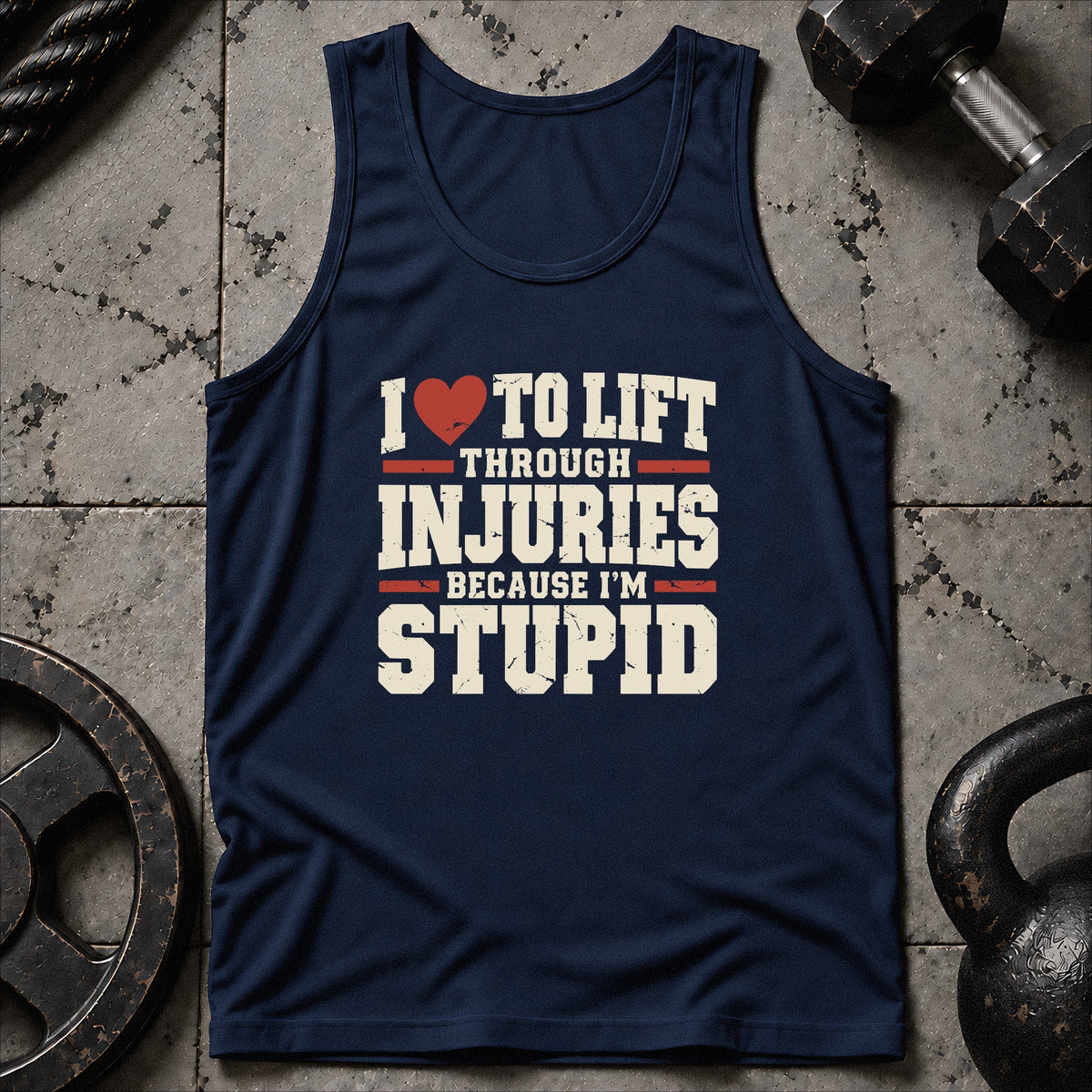 Lift Through Injuries Unisex Tank