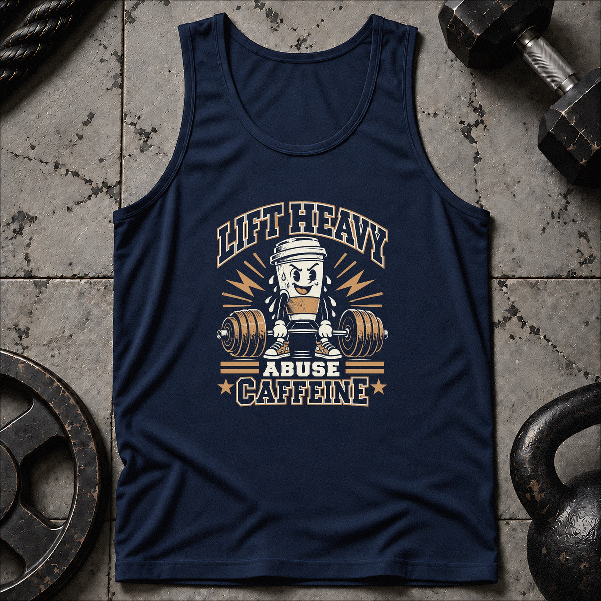 Fueled By Caffeine Unisex Tank