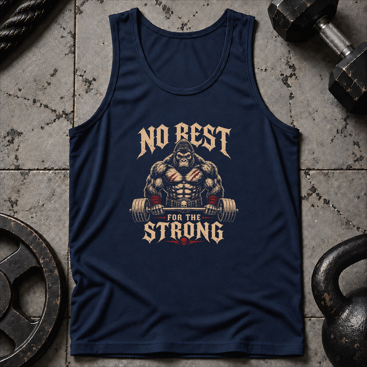 No Rest For The Strong Unisex Tank