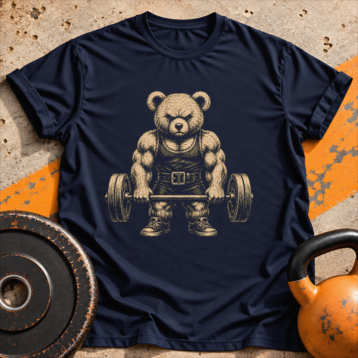 Weightlifting Bear T-shirt