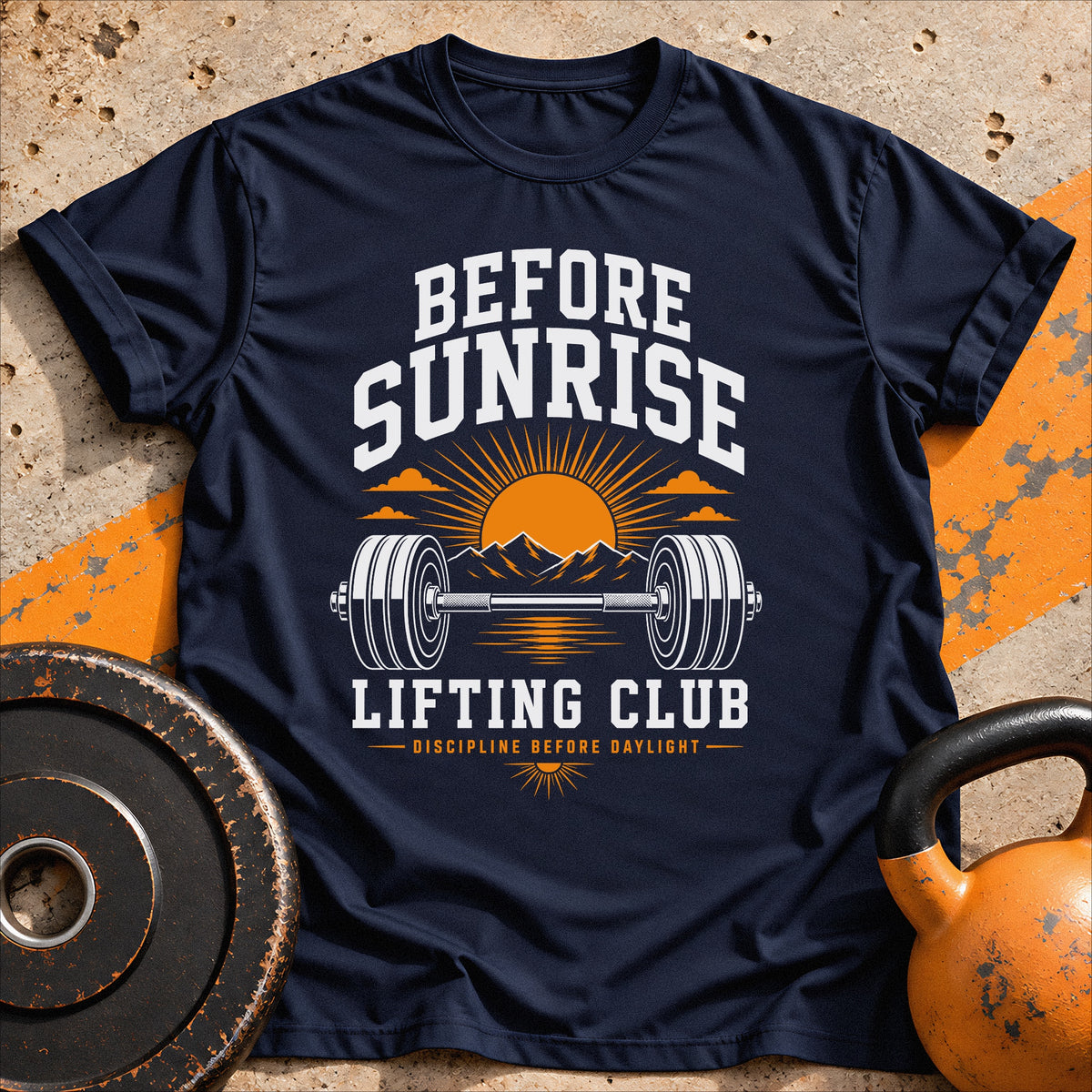 Before Sunrise Lifting Club T-shirt
