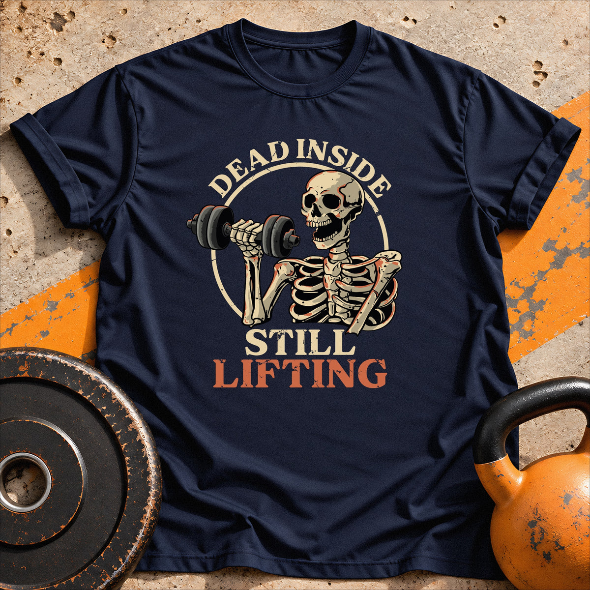Dead Inside Still Lifting T-shirt