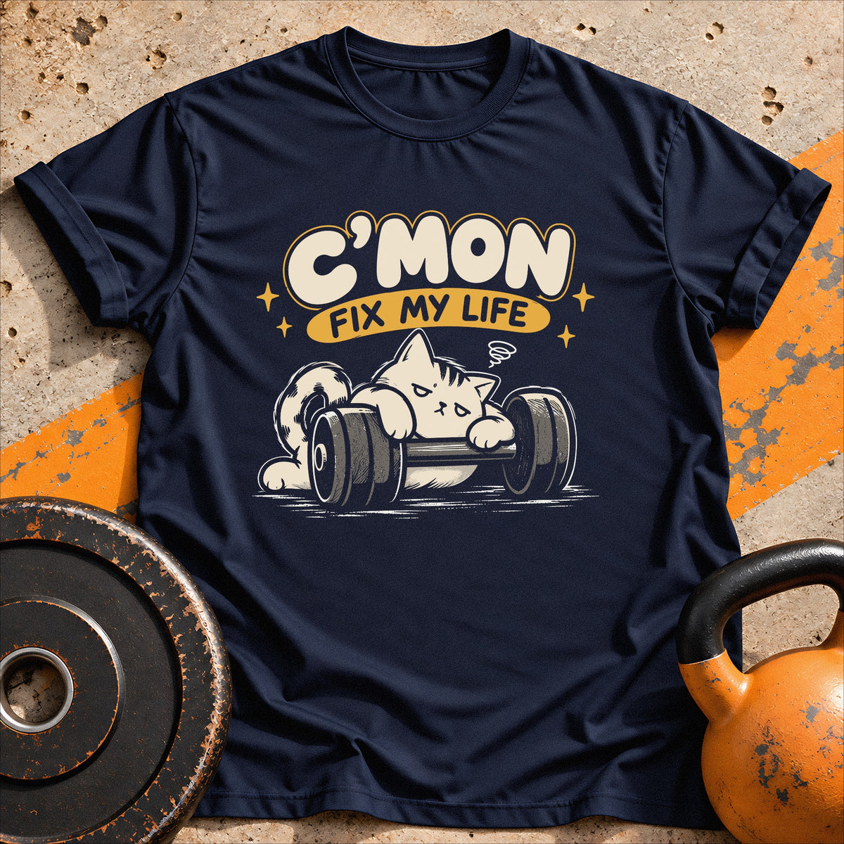 Fix My Life Cat T-shirt