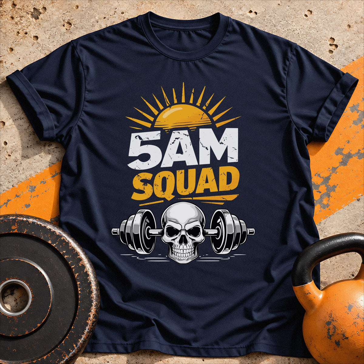 5AM Squad Skull T-shirt