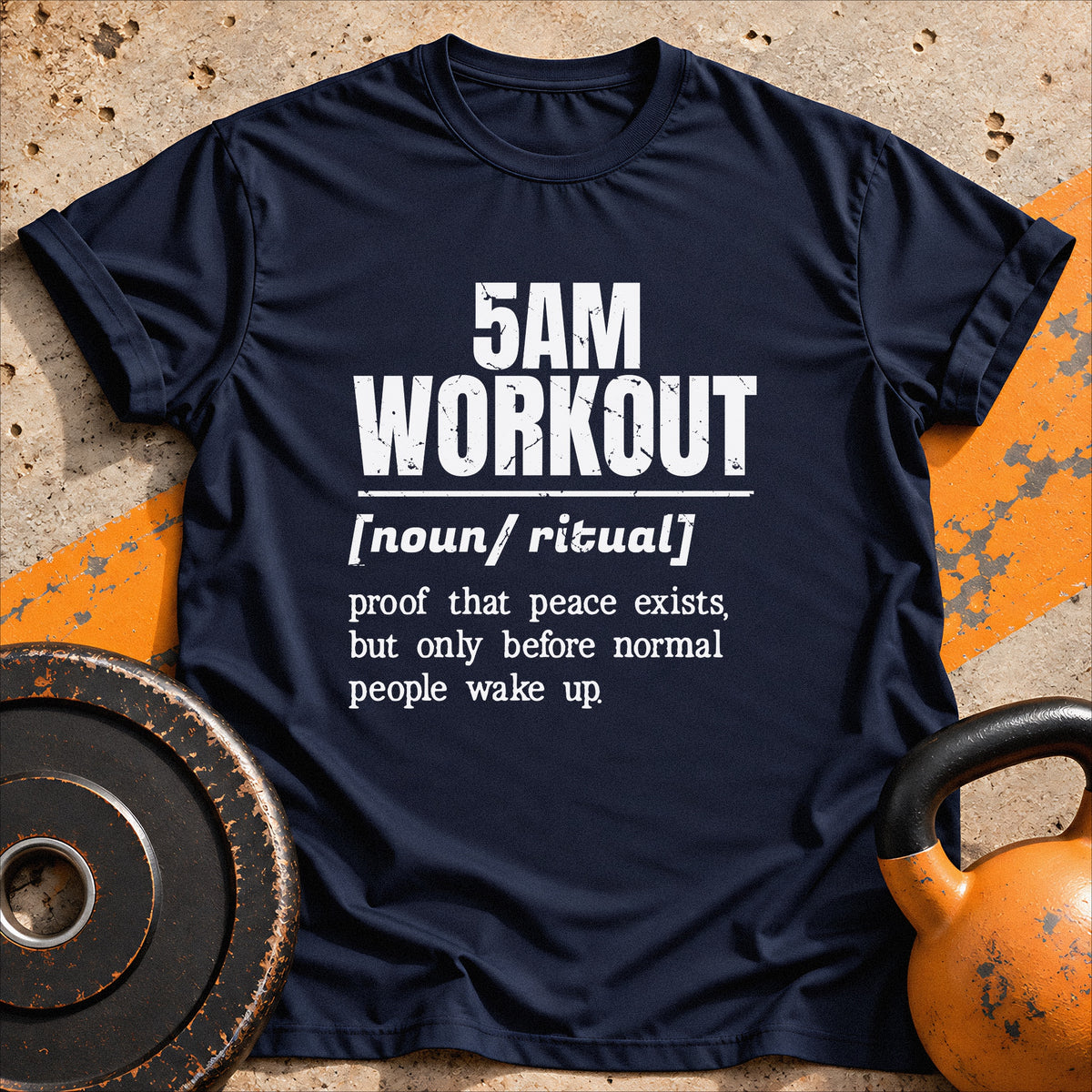 5AM Workout Vocabulary T-shirt