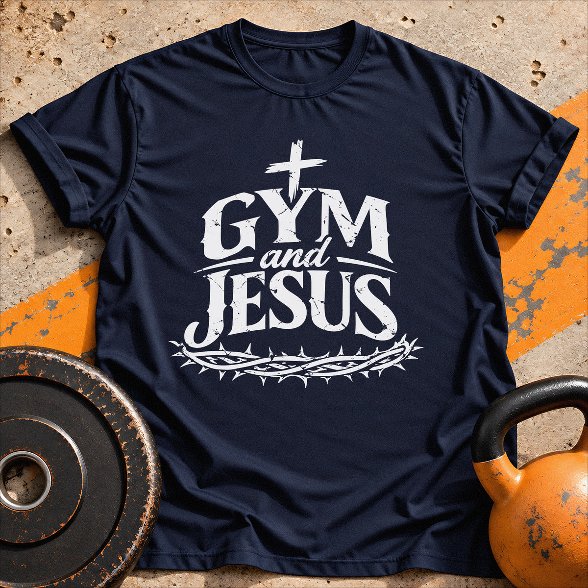 Gym And Jesus T-shirt