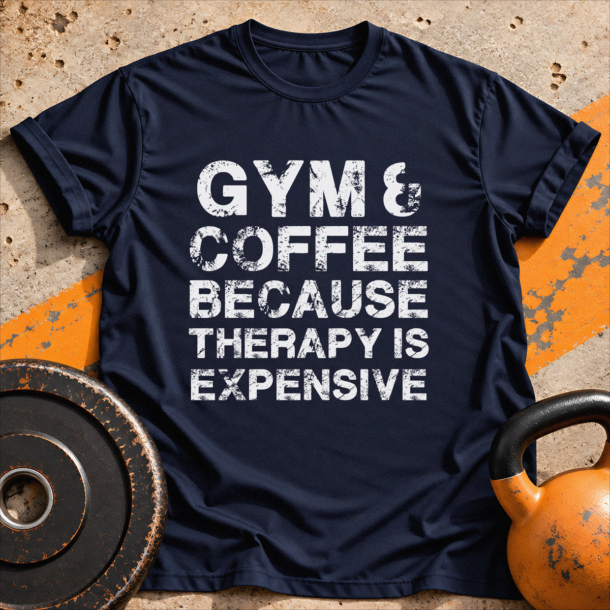 Gym & Coffee Because T-Shirt