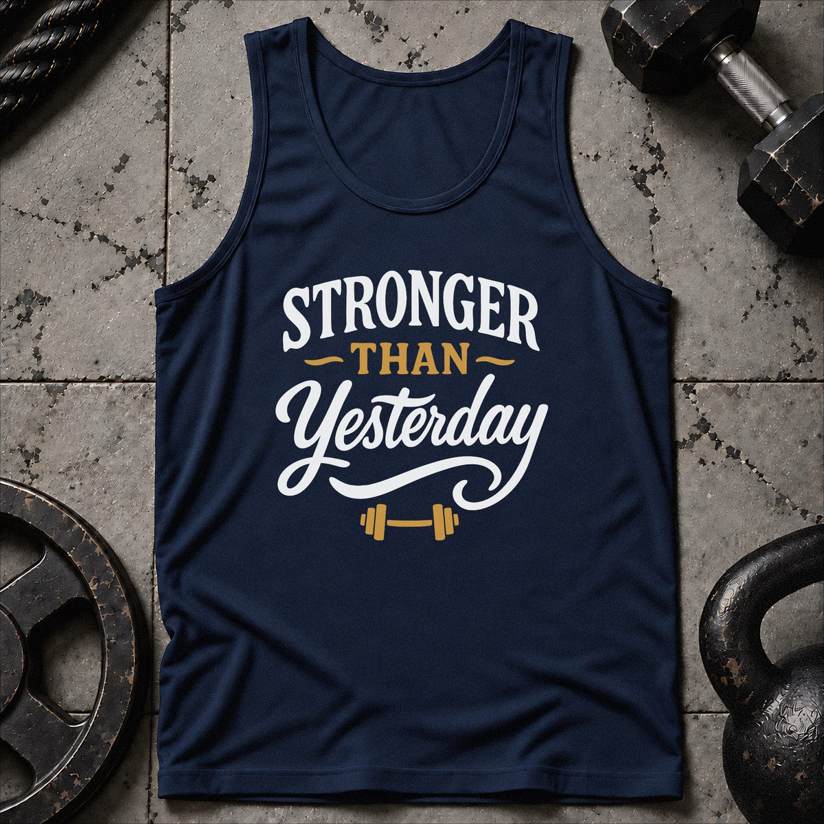 Stronger Than Yesterday Unisex Tank