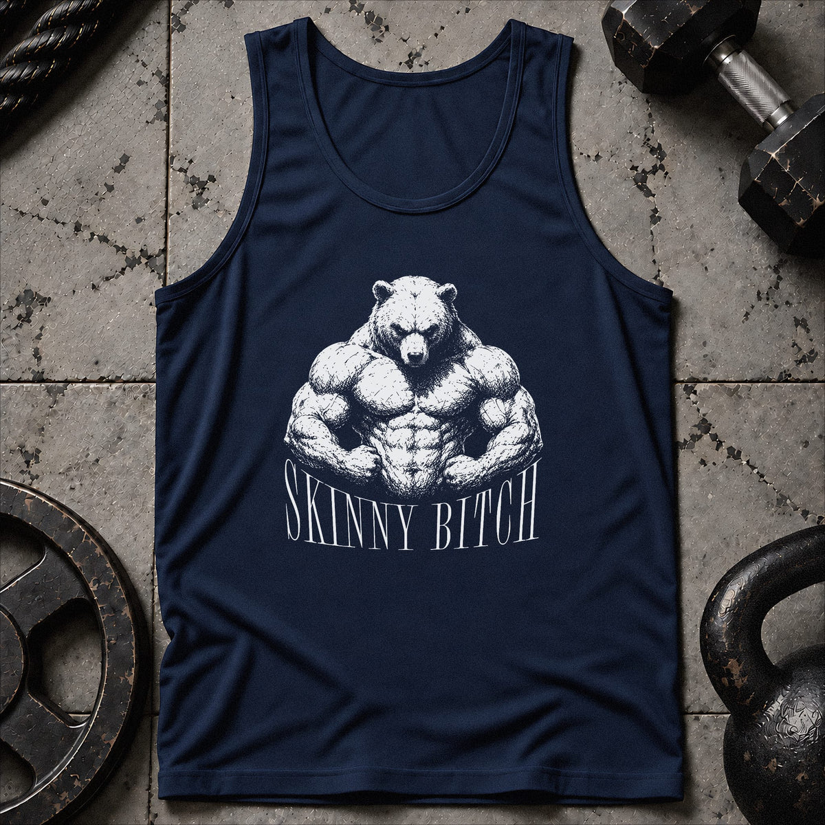 Skinny Bitch Bear Unisex Tank