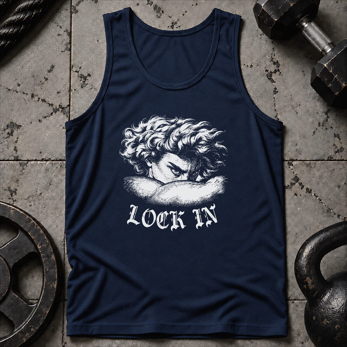 Lock In Fallen Angel Unisex Tank