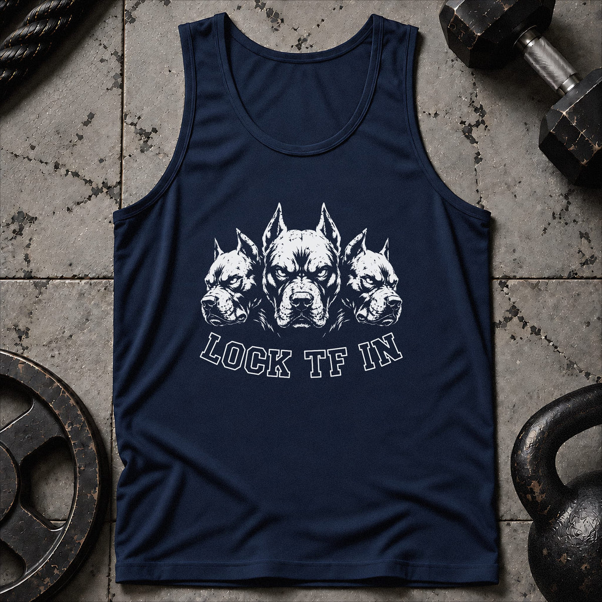 Cerberus Lock TF In Unisex Tank