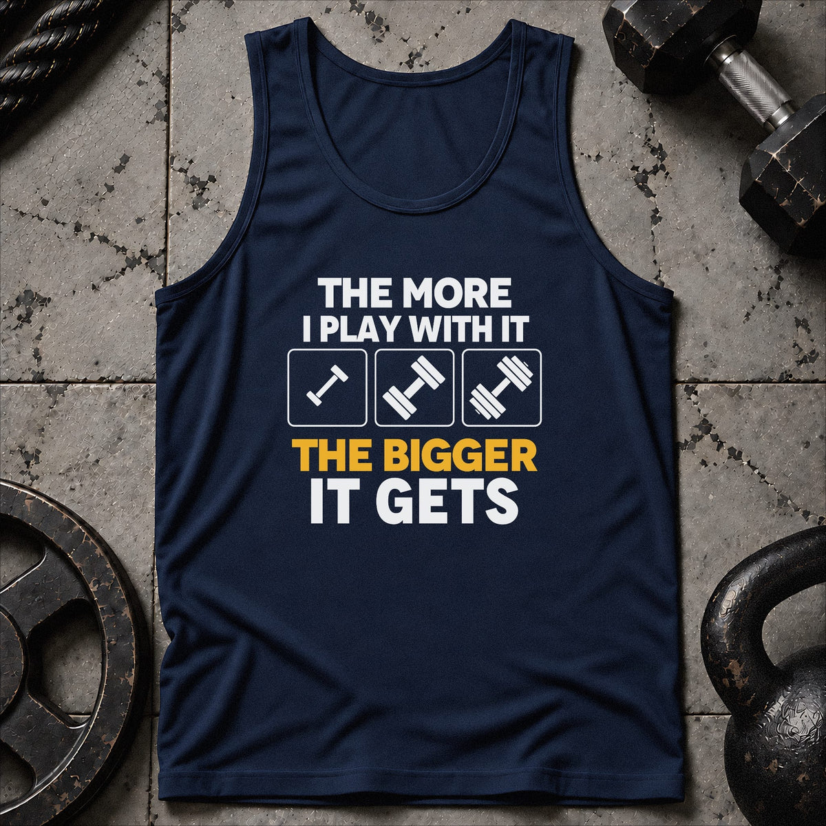 The More I Play Unisex Tank