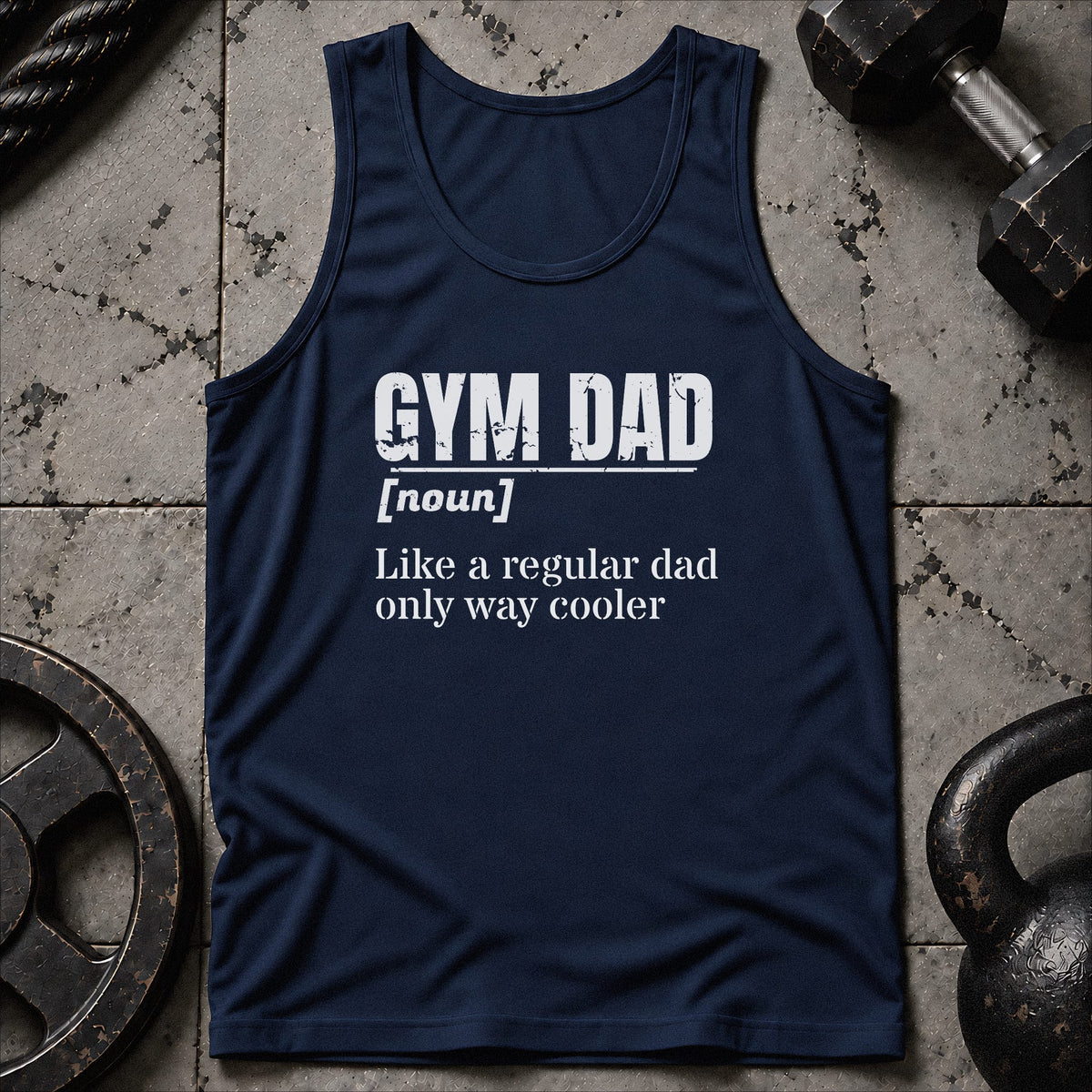 Gym Dad Unisex Tank