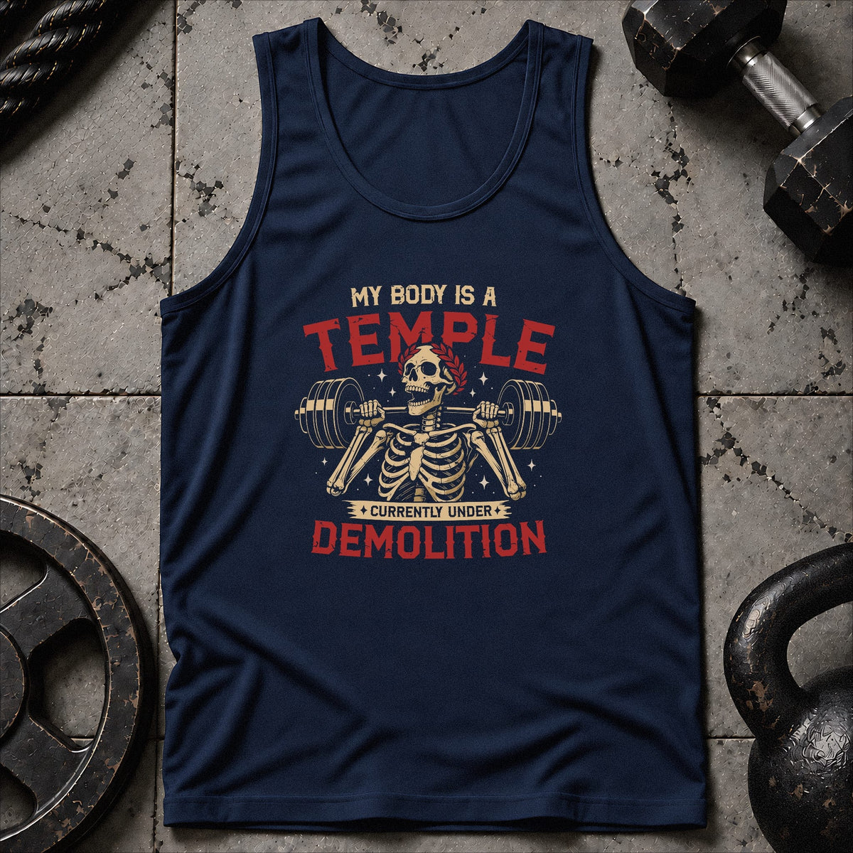 My Body Is A Temple Unisex Tank