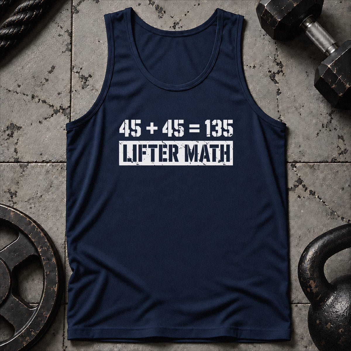 Lifter Math Unisex Tank