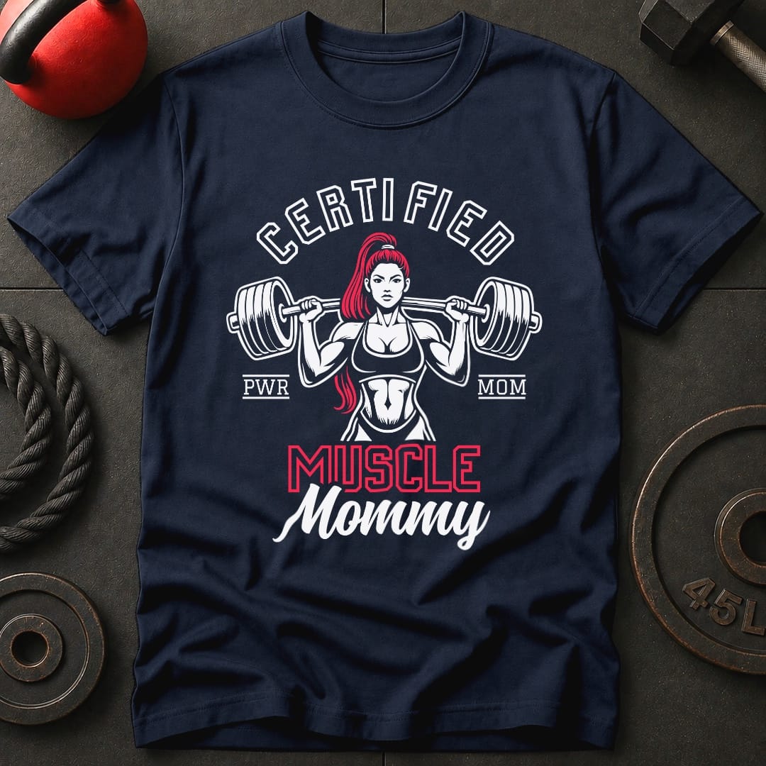 Certified Muscle Mommy T-shirt
