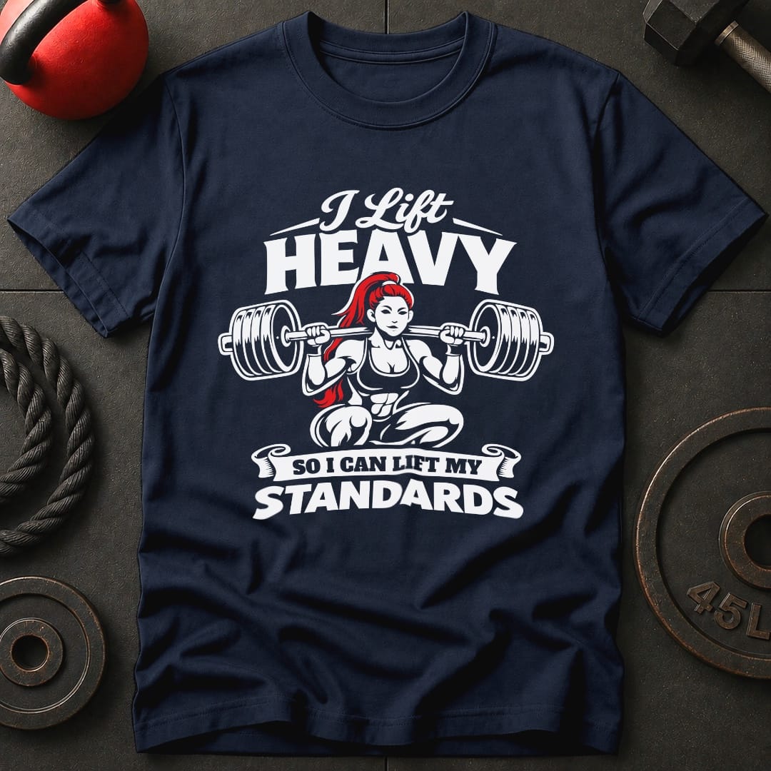 I Lift Heavy So I Can T-shirt