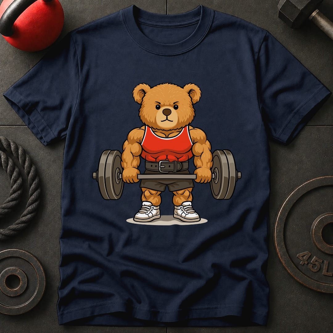 Teddy Bear Lifting Gym T-Shirt