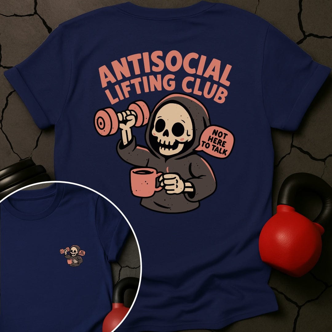 Antisocial Lifting Club Gym T-Shirt