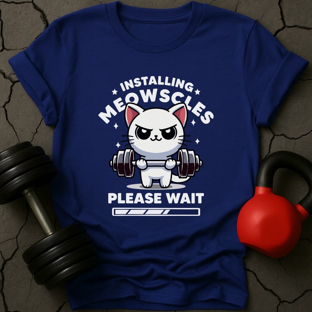 Installing Meowscles Cat T-Shirt