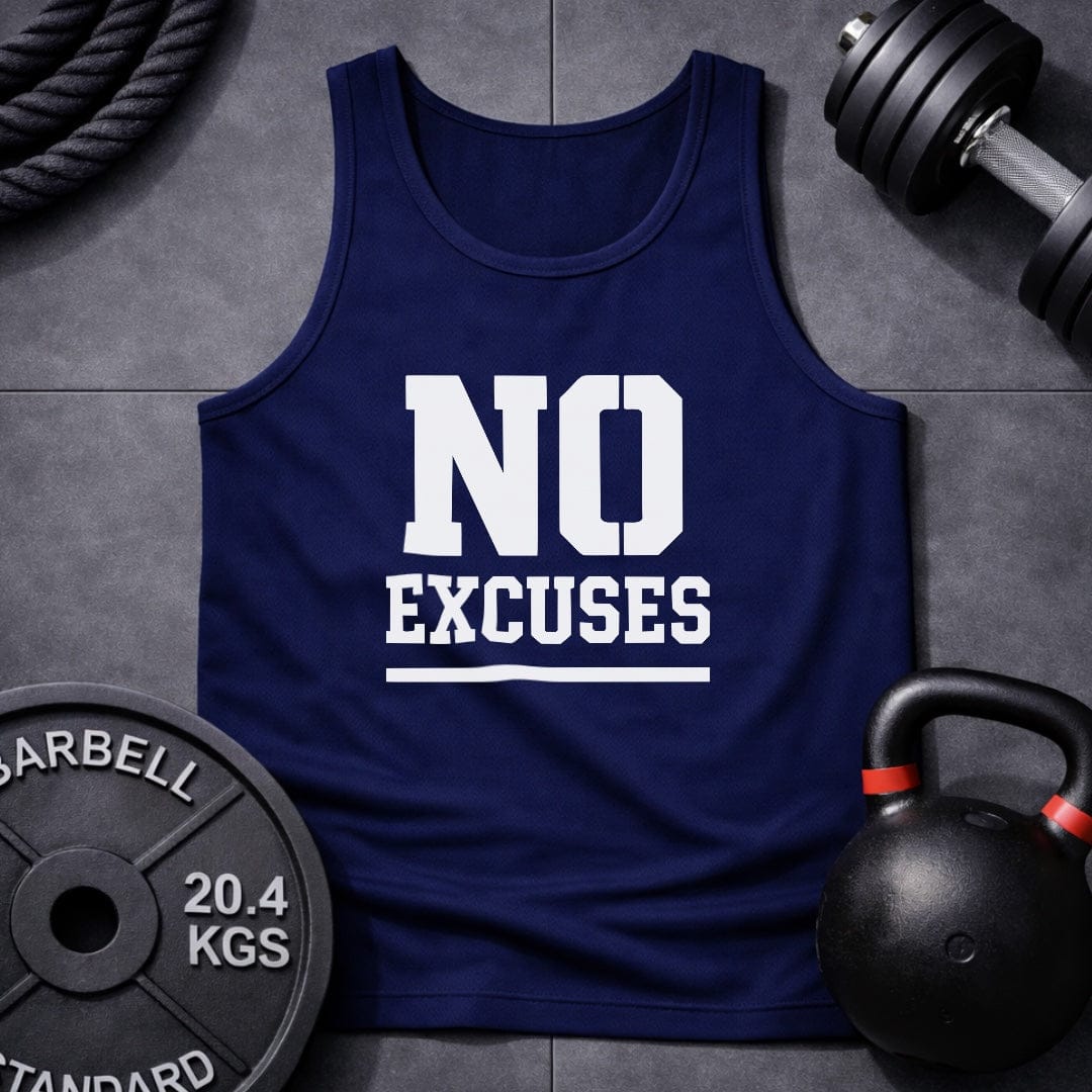 No Excuses Unisex Tank