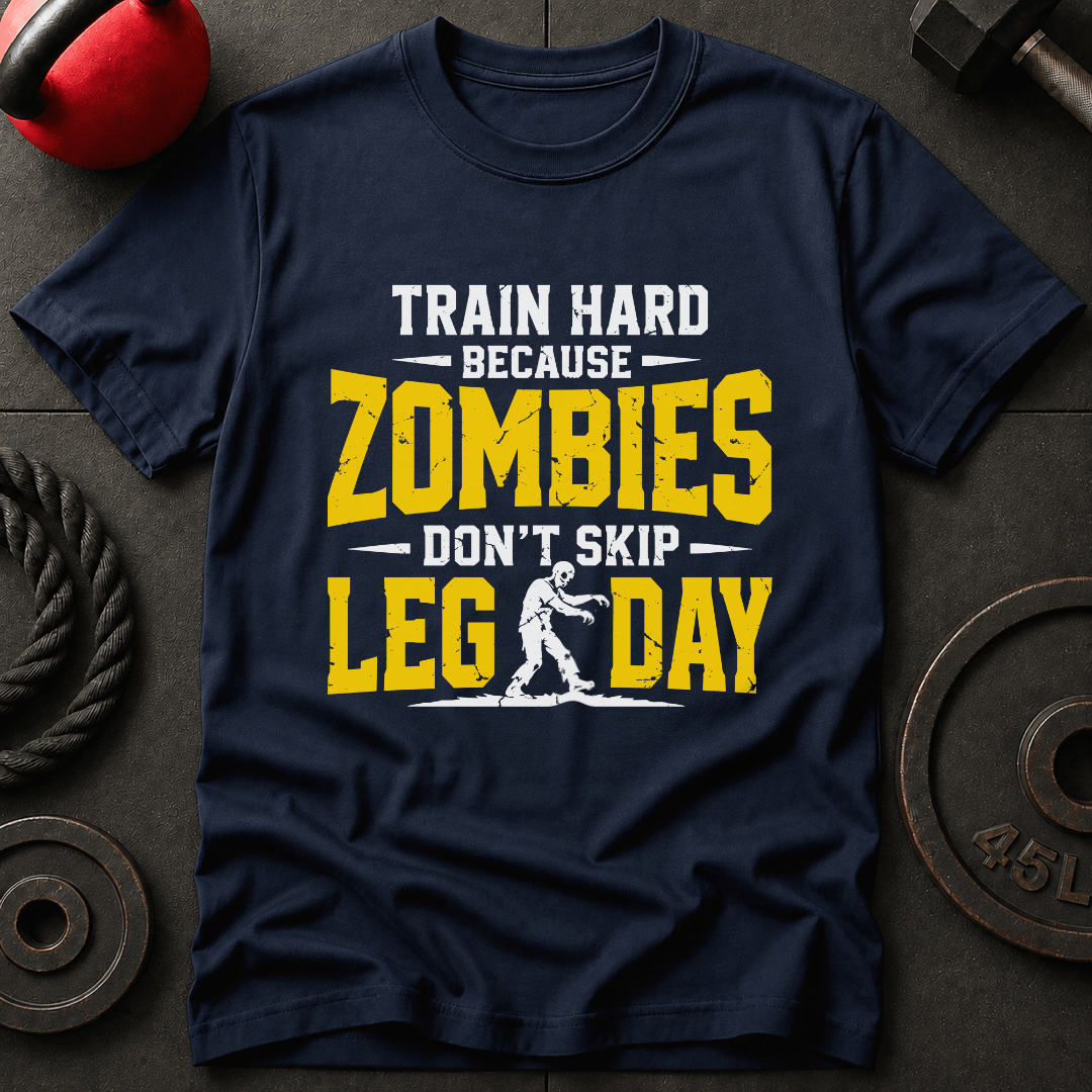 Train Hard Zombies T-shirt