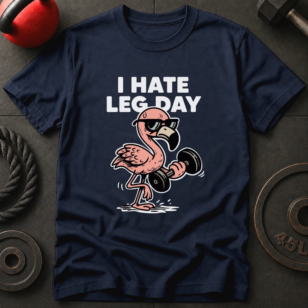 I Hate Leg Day Gym T-Shirt