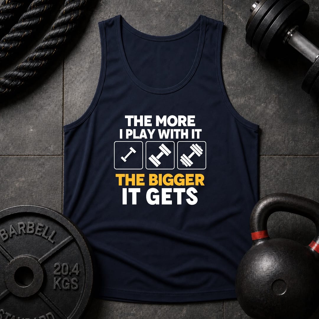 The More I Play Unisex Tank