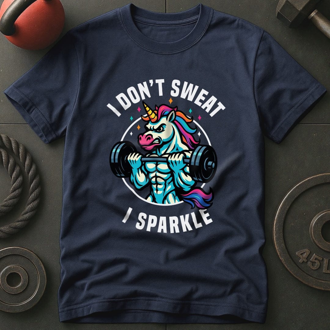 I Don't Sweat I Sparkle Unicorn T-Shirt