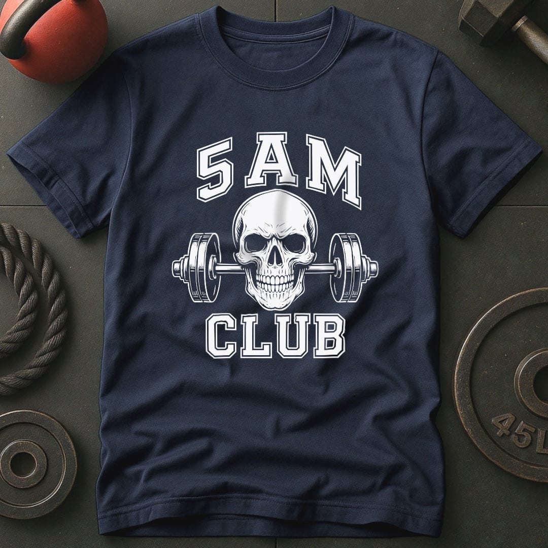 5 AM Club Skull Gym T-Shirt